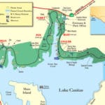Lake Casitas Campground Map