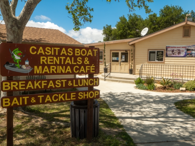 Bait & Tackle Shop/Restaurant - Lake Casitas Recreation Area, California