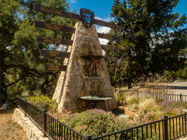 Lake Casitas Recreation Area, California - Park Sign